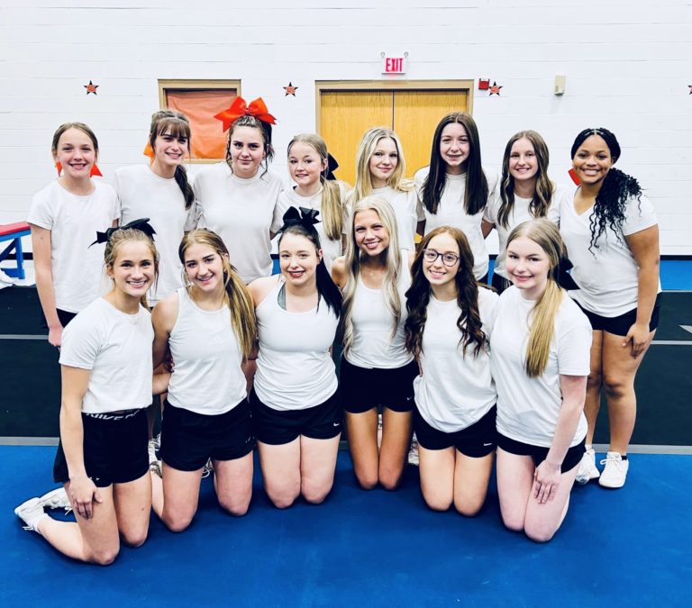 20232024 NHS and NJHS Cheerleaders Southwest Arkansas Radio